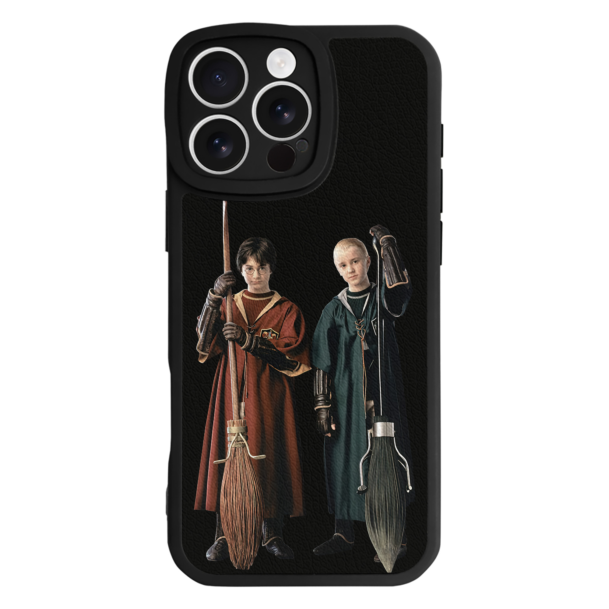 （画像用） Harry Potter ハリー・ポッターシリーズ 【iPhone 16シリーズ対応】シリコンスマホケース（レザー調） 材質：シリコン